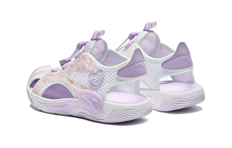 Lookbook (PS) 安踏 涼鞋 '白紫配色' A322429902-1