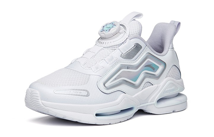 Order (PS) Anta Baskets Légères Amortissantes Basses ''Blanc Gris'' 322215571-1
