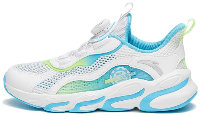 (Preschool) Anta Shock-Absorbing Low 'White Blue Green' A312325582-5 Buy (Preschool) Anta Shock-Absorbing Low 'White Blue Green' A312325582-5