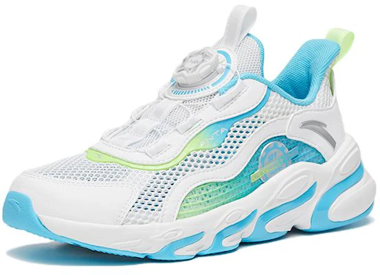 (Preschool) Anta Shock-Absorbing Low 'White Blue Green' A312325582-5 Order (Preschool) Anta Shock-Absorbing Low 'White Blue Green' A312325582-5