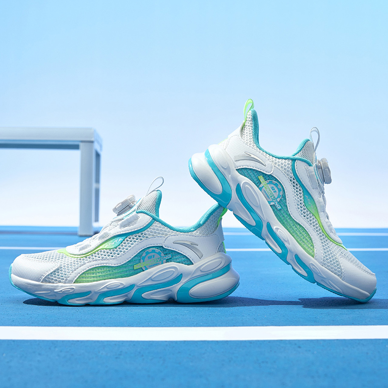 Sizing (Preschool) Anta Shock-Absorbing Low 'White Blue Green' A312325582-5