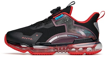 (Preschool) Anta Shock-Absorbing Sports Shoes 'Black Red' 312215501-9 (Preschool) Anta Shock-Absorbing Sports Shoes 'Black Red' 312215501-9