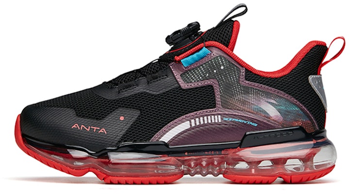 (Preschool) Anta Shock-Absorbing Sports Shoes 'Black Red' 312215501-9 Buy (Preschool) Anta Shock-Absorbing Sports Shoes 'Black Red' 312215501-9