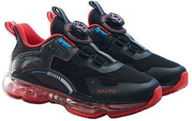 (Preschool) Anta Shock-Absorbing Sports Shoes 'Black Red' 312215501-9 Details for (Preschool) Anta Shock-Absorbing Sports Shoes 'Black Red' 312215501-9