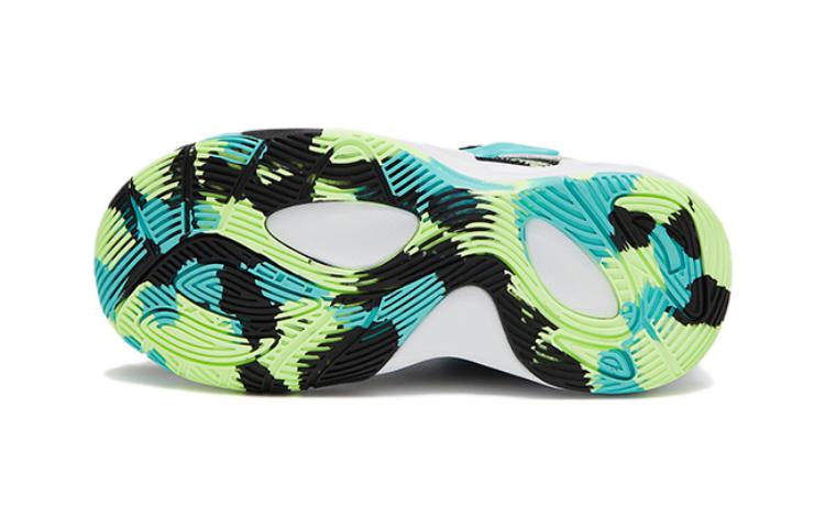 (PS) Anta Shock The Game High Top Basketball Shoes 'Black Green' 圖 5