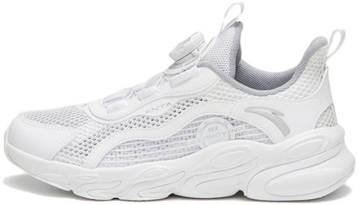 (Preschool) Anta Shock The Game Low 'White Grey' A312325582-6 Buy (Preschool) Anta Shock The Game Low 'White Grey' A312325582-6