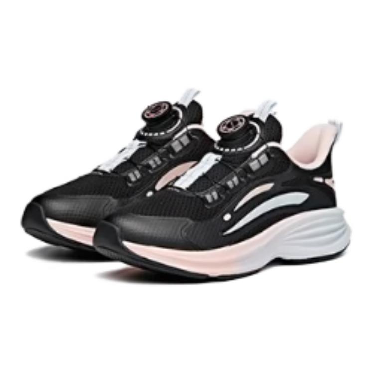 Shop (Preschool) Anta Slip-On 'Black Apricot' 322135598-8