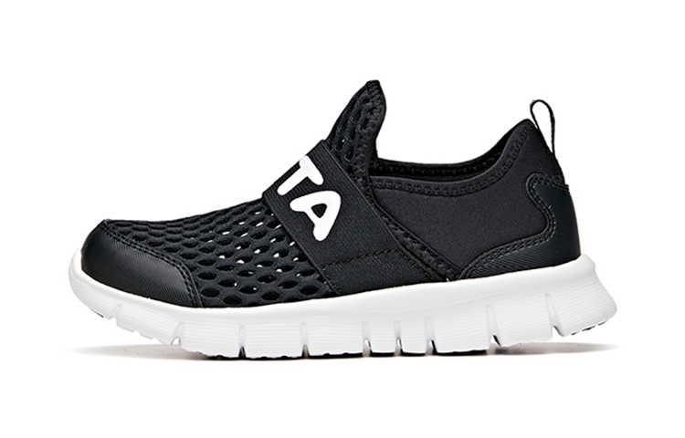 (Preschool) Anta Slip-On 'Black White' A312129850A-3