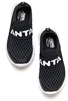 (Preschool) Anta Slip-On 'Black White' A312129850A-3 Lookbook (Preschool) Anta Slip-On 'Black White' A312129850A-3