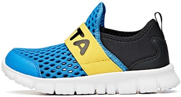 (Preschool) Anta Slip-On 'Blue Black Yellow' A312129850A-2 (Preschool) Anta Slip-On 'Blue Black Yellow' A312129850A-2