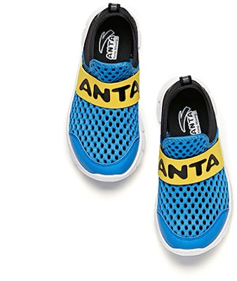 (Preschool) Anta Slip-On 'Blue Black Yellow' A312129850A-2 Lookbook (Preschool) Anta Slip-On 'Blue Black Yellow' A312129850A-2
