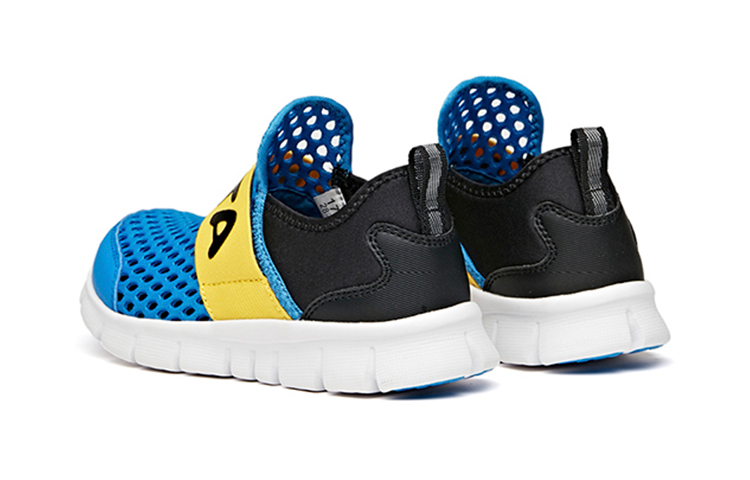 Shop (Preschool) Anta Slip-On 'Blue Black Yellow' A312129850A-2