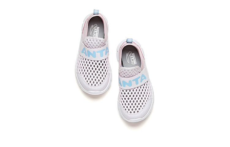 Lookbook (Preschool) Anta Slip-On 'Pink Blue White' A312129850A-5