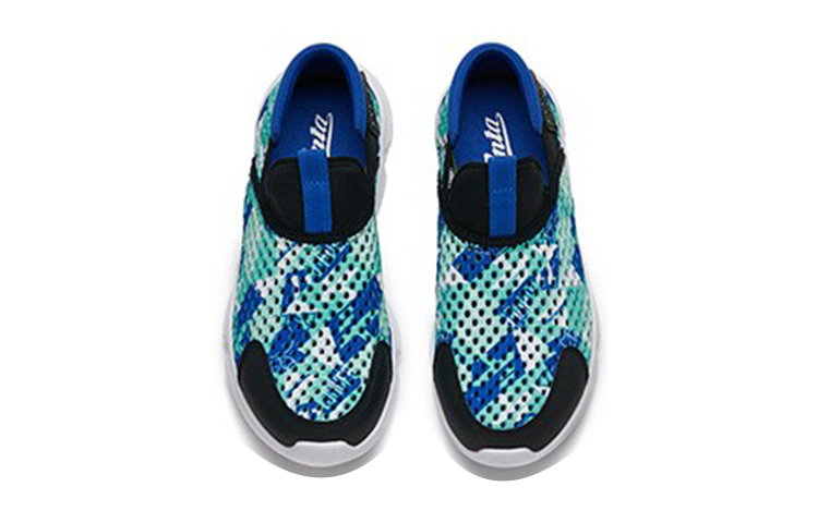 Shop (Preschool) Anta Slip-On Sandal 'Black Blue' 312236989-2