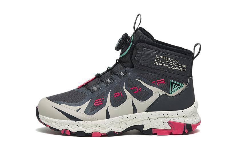 (Preschool) Anta Sneaker 'Black Red' 312146908A-4