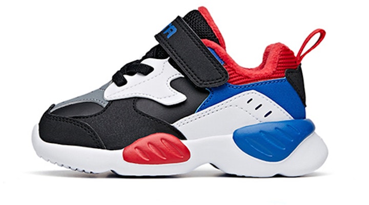 嬰童 Anta安踏 革面加絨運動休閒鞋 黑白灰 Buy 嬰童 Anta安踏 革面加絨運動休閒鞋 黑白灰