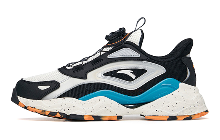 (Preschool) Anta Sneaker 'Black White Silver' 312228808-2