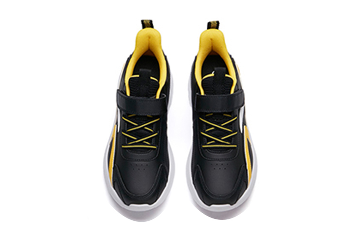 Shop (PS) Anta Sneaker ''Schwarz Gelb Weiß Klettverschluss'' A312135569A-3