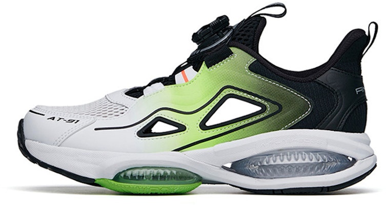 大童 Anta安踏 防滑透氣運動休閒鞋 白黑綠 Buy 大童 Anta安踏 防滑透氣運動休閒鞋 白黑綠