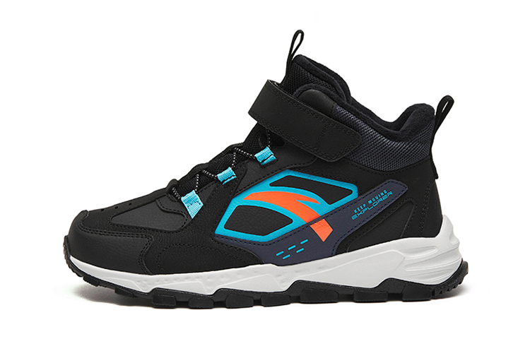 (Preschool) Anta Sneakers 'Black Blue' A312246901-3