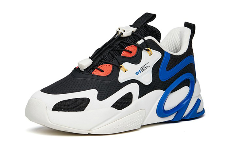 Order (PS) アンタ スニーカー 黒白 (Anta Sunakā Kuro Shiro) 312218822-3