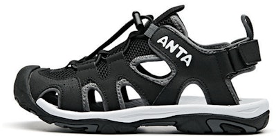 (Preschool) Anta Sport Sandals 'Black Grey' A33026610A-1 (Preschool) Anta Sport Sandals 'Black Grey' A33026610A-1