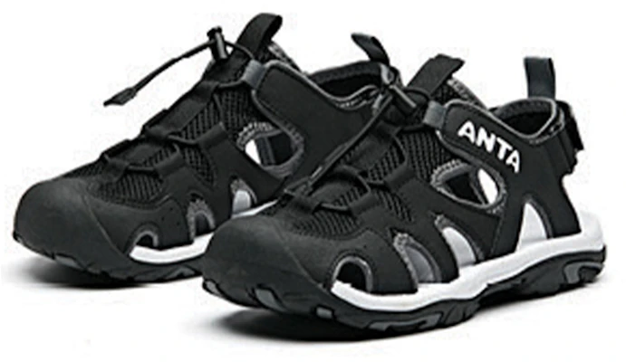 (Preschool) Anta Sport Sandals 'Black Grey' A33026610A-1 Lookbook (Preschool) Anta Sport Sandals 'Black Grey' A33026610A-1
