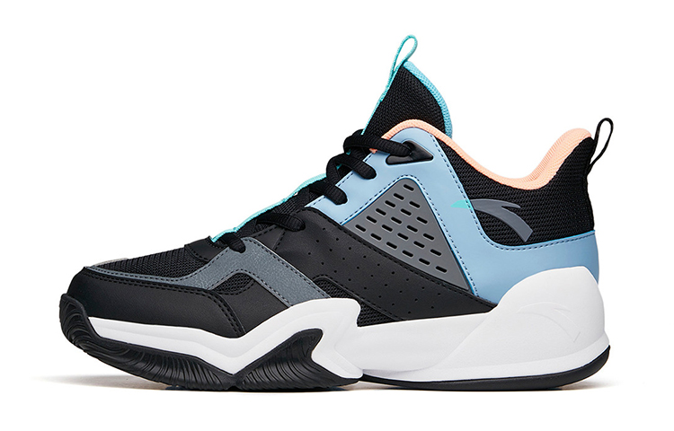 (Preschool) Anta Sports Casual 'Black Grey' A312131180-3