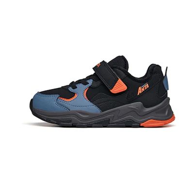 (PS) Anta Sports Casual 'Black Grey Orange'