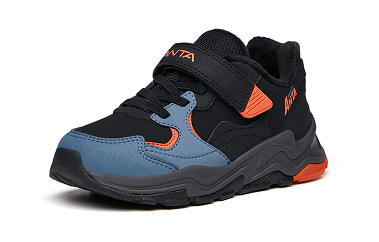 Order (PS) Anta Sports Kasual 'Hitam Kelabu Oren' A312146981A-2