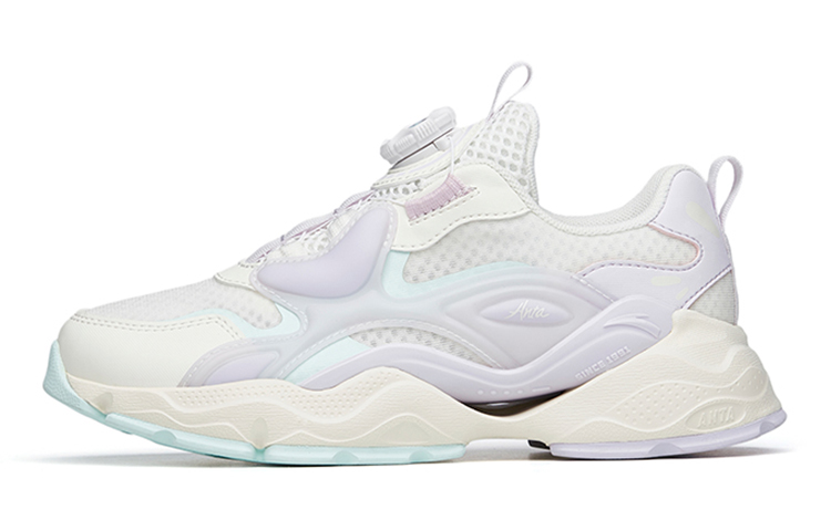 (Preschool) Anta Sports Casual 'White Purple' 322228804-3