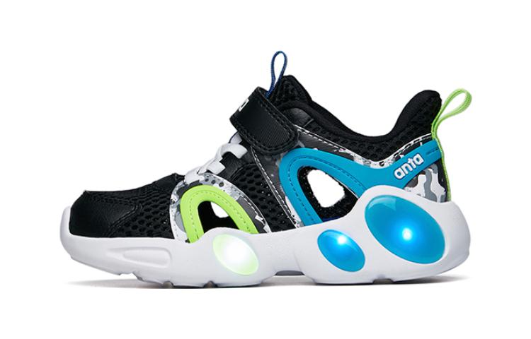 (Preschool) Anta Sports Sandal 'Black Blue Green' 312239936-1