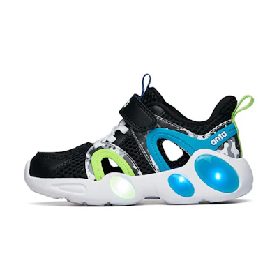 (PS) Anta Sports Sandal 'Black Blue Green'
