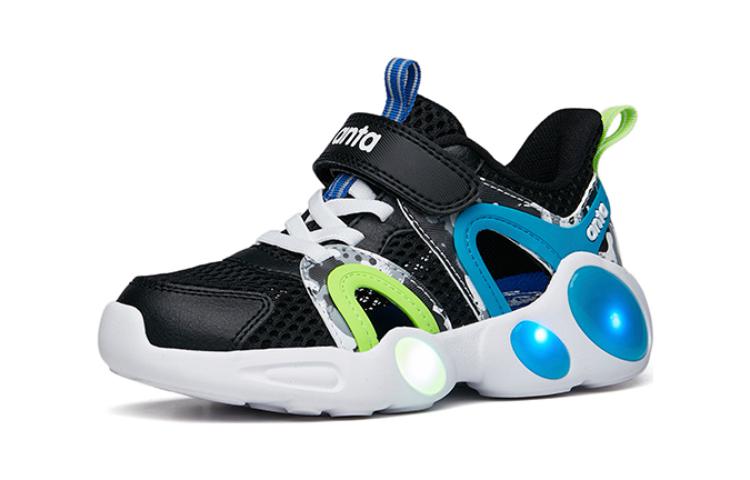 (PS) Anta Sports Sandal 'Black Blue Green' 圖 2
