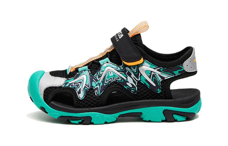 (Preschool) Anta Sports Sandal 'Black Green' 312329974-1