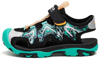 (Preschool) Anta Sports Sandal 'Black Green' 312329974-1 (Preschool) Anta Sports Sandal 'Black Green' 312329974-1