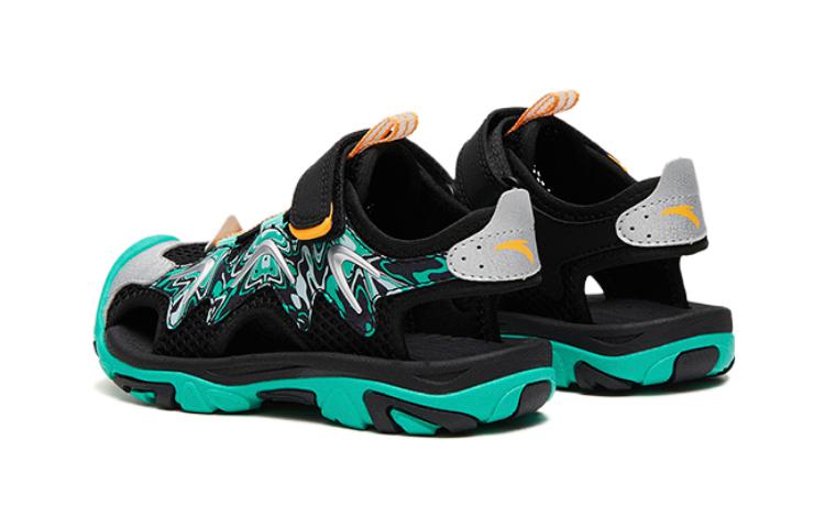 (PS) Anta Sports Sandal 'Black Green' 圖 4