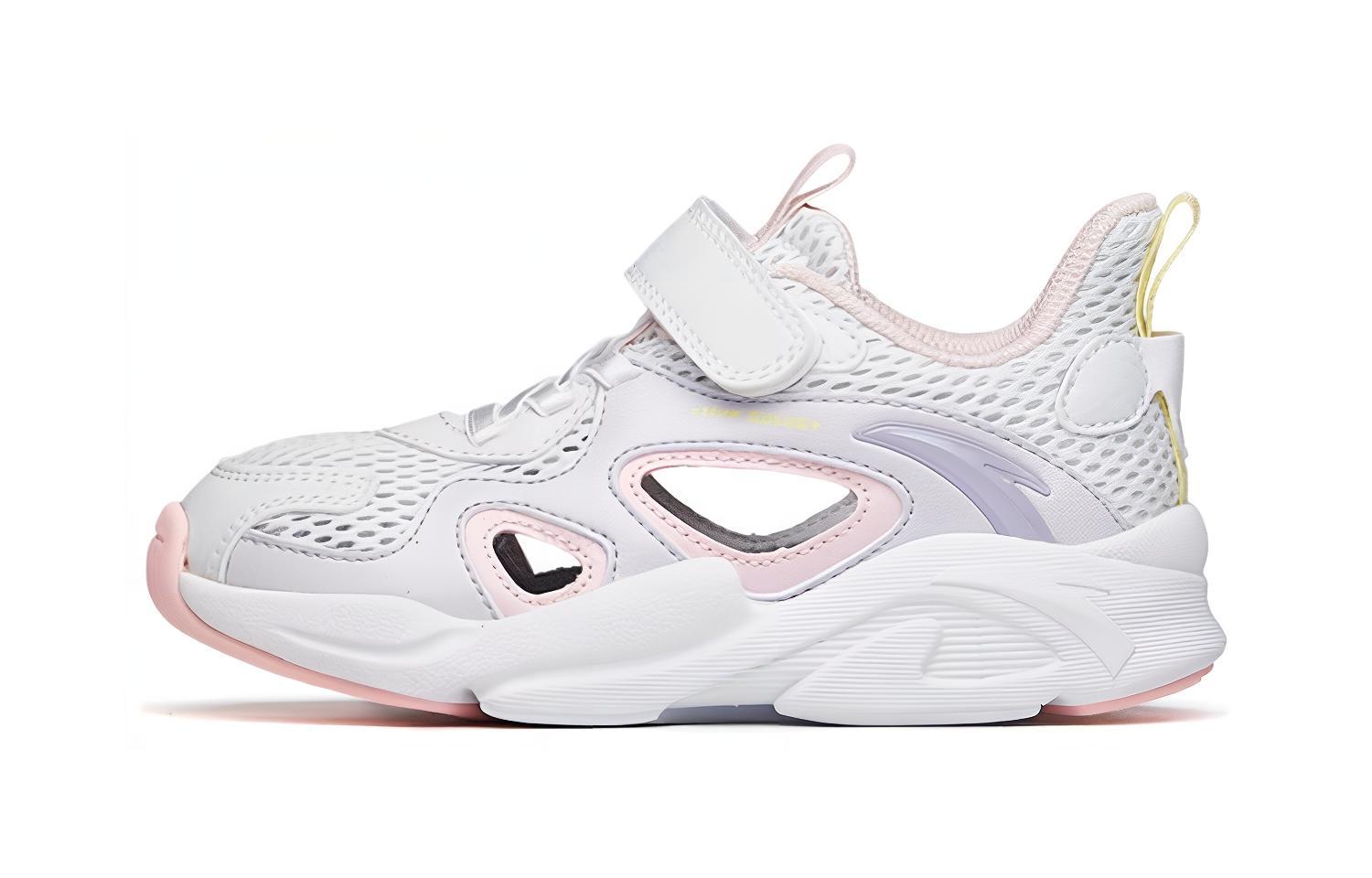 (Preschool) Anta Sports Sandal 'White Purple Pink' A322229930-2