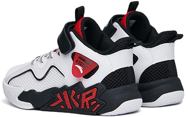 (Preschool) Anta Star 'Cement White Black Red' A312229966-1 Shop (Preschool) Anta Star 'Cement White Black Red' A312229966-1
