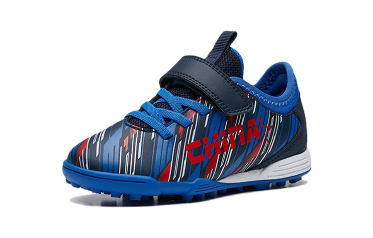 Order (PS) Sepatu Sepak Bola Anta Training 'Biru Abu Velcro' A312239955-2