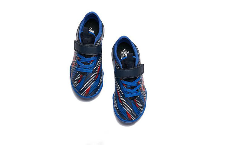 Lookbook (PS) Sepatu Sepak Bola Anta Training 'Biru Abu Velcro' A312239955-2