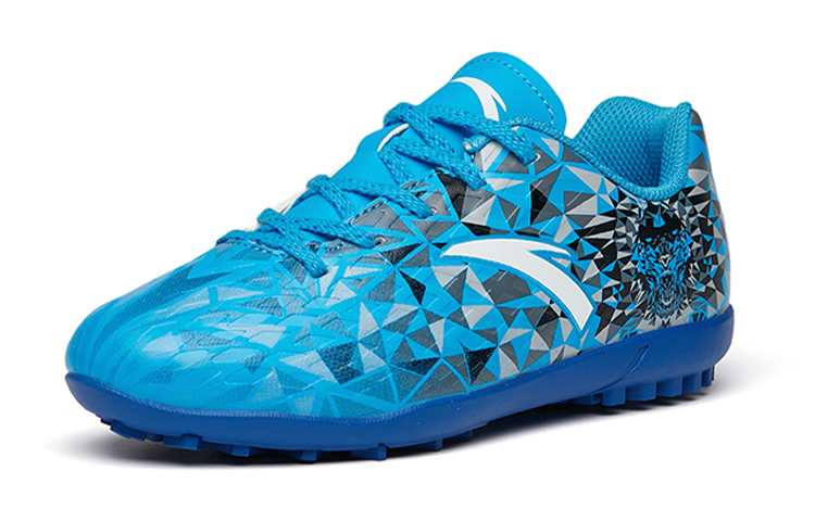 Order (Preschool) Anta Training Soccer Shoes 'Blue Black White' A312134203-3