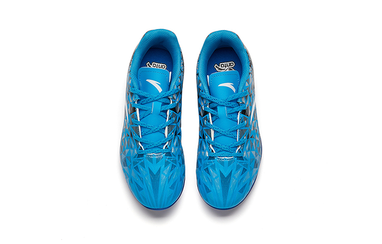Lookbook (Preschool) Anta Training Soccer Shoes 'Blue Black White' A312134203-3