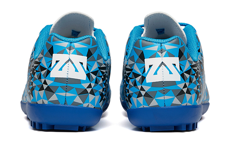 Shop (Preschool) Anta Training Soccer Shoes 'Blue Black White' A312134203-3