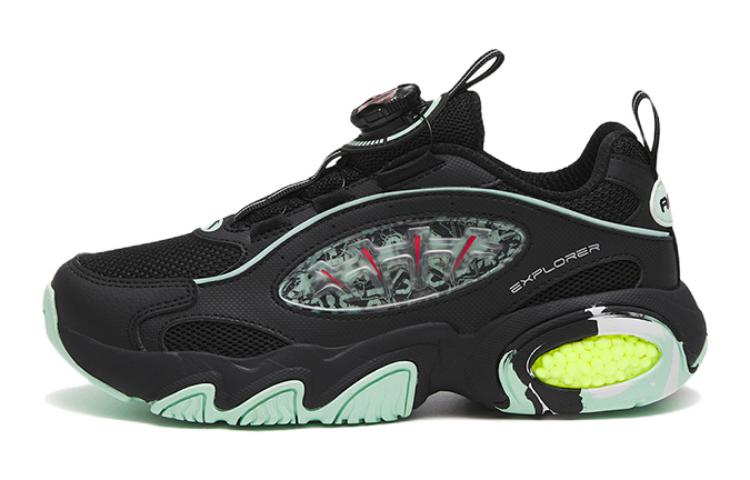 (Preschool) Anta Trendy Lightweight Low 'Black Green' 312318815-4