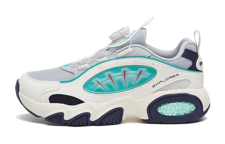 (Preschool) Anta Trendy Lightweight Low 'White Grey Green' 312318815-1