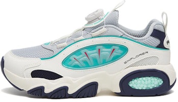 (Preschool) Anta Trendy Lightweight Low 'White Grey Green' 312318815-1 (Preschool) Anta Trendy Lightweight Low 'White Grey Green' 312318815-1