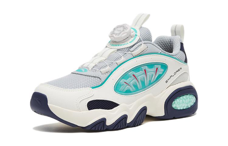 Order (Preschool) Anta Trendy Lightweight Low 'White Grey Green' 312318815-1