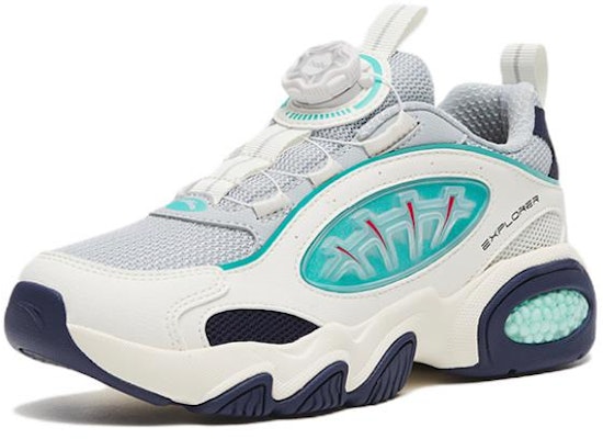 (Preschool) Anta Trendy Lightweight Low 'White Grey Green' 312318815-1 Order (Preschool) Anta Trendy Lightweight Low 'White Grey Green' 312318815-1