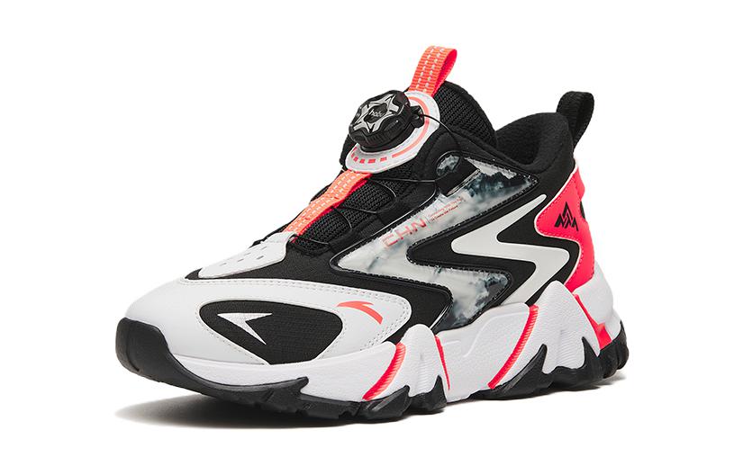 Order (PS) Anta Twist Knob Sepatu Kasual 'Hitam Putih Merah' 312246973-1